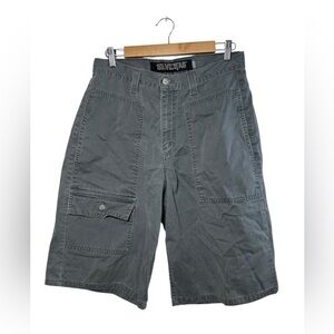 Vintage Levis Silver Tag Baggy Y2K 90s Shorts Rare Style Size 30 Gray